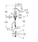 Robinet filtrant de cuisine - Chromé - Filtration de l'eau - Bec haut en U - Rotation 150° - GROHE Blue Pure Start - 30595000