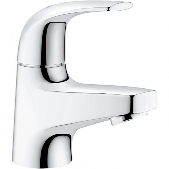 Robinet salle de bains monofluide lave-mains - GROHE Start Curve - Taille XS - Chromé - Economie d'eau - 20576000