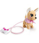 Peluche Chihuahua Chi Chi Love Loomy - 20 cm - Peluche filoguidée - Piles incluses