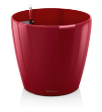 Pot de fleur LECHUZA Classico Premium 60 - kit complet, rouge scarlet brillant
