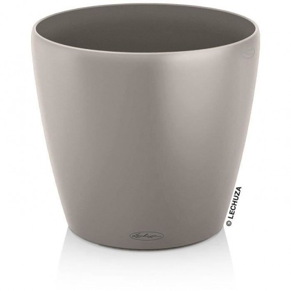 Pot de fleur LECHUZA Classico Color 60 - kit complet, brun sable