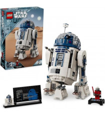 LEGO Star Wars 75379 R2-D2, Jouet Droide a Construire, Cadeau pour Enfants, Jeu de Combat