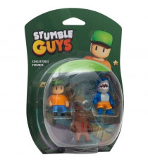 BANDAI - Stumble Guys - Collectible Figures 3 pack - Blister