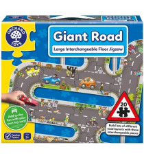 Giant route Road - Puzzle - ORCHARD - 20 grosses pieces interchangeables