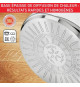 TEFAL B8646404 Marmite 28 cm inox, Tous feux dont induction, 8L, Poignées robustes, Couvercle verre, Intuition XL