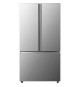 Réfrigérateur américain HISENSE RF815N4SASE - 2 Portes + 1 tiroir - Pose libre - Capacité 635L - L91,4 cm - Inox