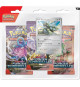 Pokémon Coffret Tripack 3 Boosters EV05 Ecarlate et Violet - Forces Temporelles : Mélo ou Motorizard - modele aléatoire