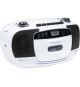 Lecteur radio cassette et CD portable - THOMSON - RK201CD - Blanc