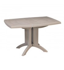 Table pliante - GROSFILLEX - Vega - Lin - 118x77 - Résine - 4P