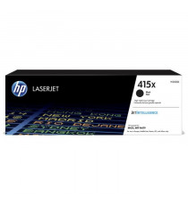 Cartouche de toner HP 415X Noir grande capacité Authentique pour imprimantes HP LaserJet Pro M454/M479