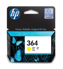 HP 364 Cartouche d'encre jaune authentique (CB320EE) pour HP DeskJet 3070A et HP Photosmart 5525/6525