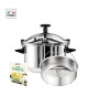 SEB P0531100 Cocotte-minute 8 L, 5/8 personnes, Autocuiseur inox, Tous feux dont induction, Fabriqué en France, Authentique