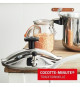 SEB P0531100 Cocotte-minute 8 L, 5/8 personnes, Autocuiseur inox, Tous feux dont induction, Fabriqué en France, Authentique