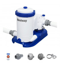 BESTWAY - Pompe a filtration - Filtre a cartouche 9 463 L/h - Cartouche Type IV - 350W