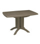 Table pliante - GROSFILLEX - Vega - Forest green - 118x77 - Résine - 4P