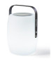 Lampe enceinte bluetooth sans fil - LUMISKY - LUCY PLAY - H31 cm - LED blanc et multicolore dimmable