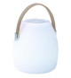 Lampe enceinte bluetooth sans fil - LUMISKY - MINI MAY PLAY - H23 cm - LED blanc et multicolore dimmable