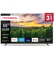 THOMSON 55QA2S13 - TV QLED 55'' (140 cm) - 4K UHD 3840x2160 - HDR - Smart TV Android - 4xHDMI 2.0