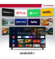 THOMSON 50QA2S13 - TV QLED 50'' (127 cm) - 4K UHD 3840x2160 - HDR - Smart TV Android - 4xHDMI 2.0
