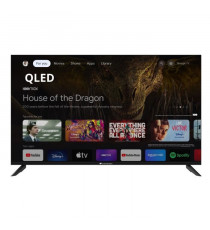 CONTINENTAL EDISON - CELED50SQLDV24B6 - TV LED - UHD QLED 4K - 50'' (127 cm) - Smart Google TV - Wifi Bluetooth - 4xHDMI - 2xUSB