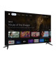 CONTINENTAL EDISON - CELED50SQLDV24B6 - TV LED - UHD QLED 4K - 50'' (127 cm) - Smart Google TV - Wifi Bluetooth - 4xHDMI - 2xUSB