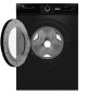 Lave-linge hublot CONTINENTAL EDISON CELL7140IB - 7kg - Largeur 59,6 cm - Classe A - 1400 trs/min - moteur induction - noir mat