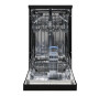Lave-vaisselle pose libre CONTINENTAL EDISON - 10 couverts - Largeur 44,8 cm - Classe D - 45 dB - Noir