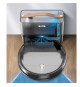 Robot Aspirateur Laveur Connecté EZICLEAN I-Bot Z5 - 75 min - 2.6Kpa - 60-90m² - Sols durs - 0.25L