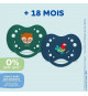 Lot de 6 sucettes - DODIE - +18 mois - Garçon