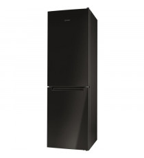Réfrigérateur congélateur bas - INDESIT LI8S2EK - 339 L (228L +111 L) - Froid statique - Classe E - L69 cm x H 193,5 cm - silver