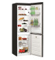 Réfrigérateur congélateur bas - INDESIT LI8S2EK - 339 L (228L +111 L) - Froid statique - Classe E - L69 cm x H 193,5 cm - silver