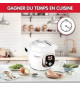 MOULINEX Cookéo Connect Multicuiseur intelligent haute pression CE86DA10 - 200 recettes intégrées - Capacité 6L