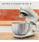 MOULINEX Bake Essential Robot pâtissier, Bol 4.8 L, Kit de pâtisserie, 800 W, Noir QA160110