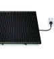 Kit solaire plug and Play 400W SORIA 4 panneaux de 100W + supports - AVIDSEN- Plug and play avec fixation au sol et murale