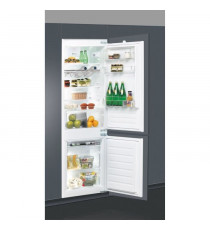 Réféfrigérateur congélateur bas - WHIRLPOOL - ART6619F1 - 2 portes - 273 L (194 L + 79 L) - Less Frost - L 54 x H 177 cm - Gris