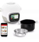 MOULINEX Cookeo Touch Mini 3L Multicuiseur intelligent connecté haute pression CE922110 - 100 recettes intégrées