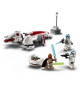 LEGO Star Wars 75378 The Mandalorian L'évasion en Speeder BARC, Set de Construction