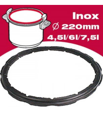 SEB Joint autocuiseur inox 792350 4,5-6-7,5L Ø22cm noir