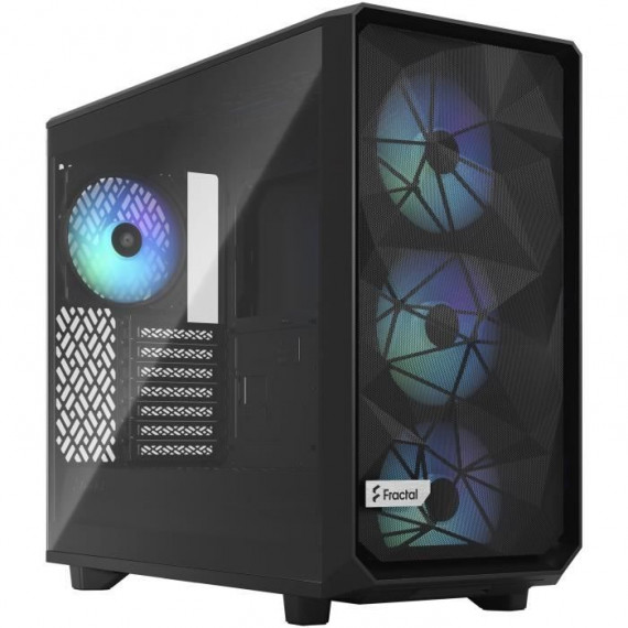 FRACTAL DESIGN - Meshify 2 Lite RGB Black TG Light Tint - Boîtier PC - Noir ( FD-C-MEL2A-05 )