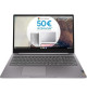 Ordinateur Portable Chromebook  3 CB 15IJL6 | 15'' FHD 220N - Intel Cel N4500 - RAM 4Go DDR4 - 64Go EMMC - Chrome OS - AZERTY