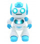 Powerman Shoot Robot Programmable avec Dance, Musique, démo  Télécommande et disques en mousse inclus.