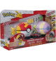 2 Poké Balls avec leur Pokémon et 6 disques d'attaques - BANDAI - Pokémon - Poké Ball attaque surprise Pikachu vs Arcko - Jeu