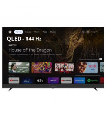 CONTINENTAL EDISON - CELEDGAM65QL24B6 - TV LED - 4K UHD QLED 144Hz- 65 (164 cm) - Smart Google TV - Wifi Bluetooth - 4xHDMI -…