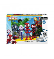 Puzzle Spidey et ses amis 45 pieces - Dessins animés et BD - NATHAN - A partir de 5 ans