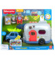 Fisher-Price - Little People - Caravane D'Apprentissage Lumineuse - Jouet D'Éveil - 12 Mois Et + HJN40