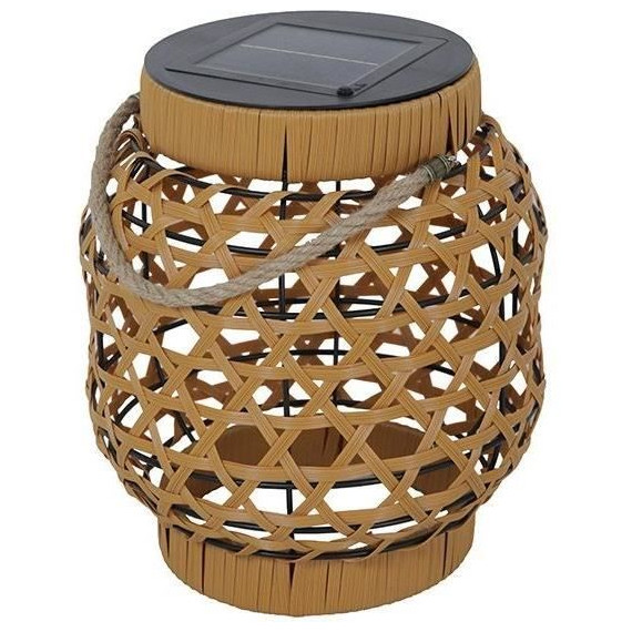 Lanterne solaire décorative - LUMISKY - CAPRI SMALL - H32 cm - Polyéthylene - LED blanc chaud