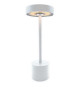 Lampe de table sans fil - LUMISKY - ROBY WHITE - H30 cm - Touch en aluminium - Blanc mat - LED