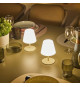 Set de 2 lampes de table sans fil - LUMISKY - TWINS - Cream - H16 cm - LED