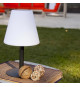Lampe de table solaire et rechargeable - LUMISKY - STANDY MINI SOLAR RGB - H36 cm - LED multicolore dimmable