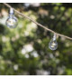 Guirlande lumineuse solaire - LUMISKY - FANTASY CORD SOLAR - 7.50 m - Corde 10 ampoules transparentes - LED blanc chaud